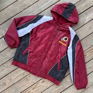 NFL Washington Redskins Commanders Puffer Coat Quilted XL